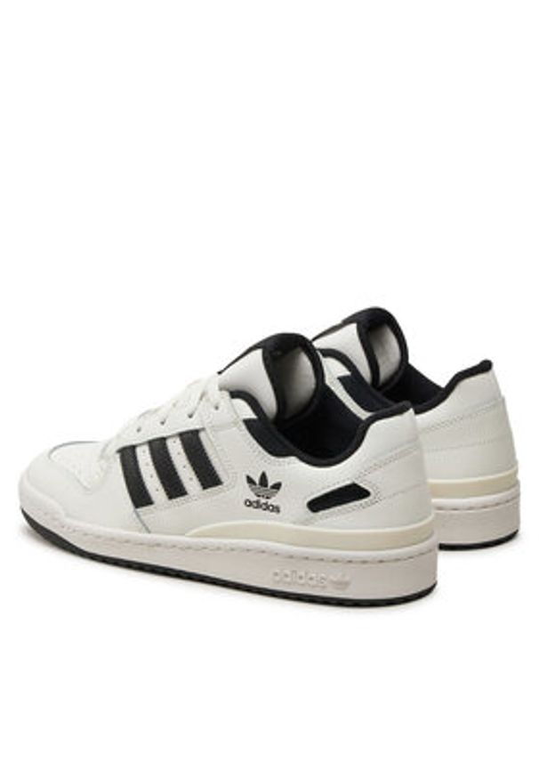 Adidas - adidas Sneakersy Forum Low Cl IH7830 Biały. Kolor: biały. Materiał: skóra