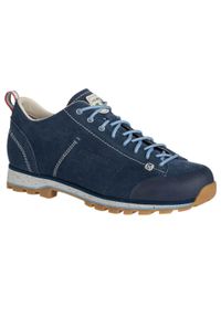 Buty do chodzenia damskie Dolomite 54 Low Evo. Zapięcie: sznurówki. Kolor: niebieski. Materiał: skóra, materiał, syntetyk, tkanina, zamsz. Szerokość cholewki: normalna. Styl: sportowy