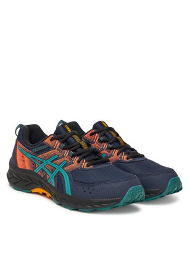 Asics Buty do biegania Pre Venture 9 Gs 1014A276 Granatowy. Kolor: niebieski. Materiał: mesh, materiał