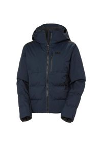 Kurtka puchowa damska Helly Hansen Jell Race. Kolor: niebieski. Materiał: puch. Sezon: zima. Sport: narciarstwo #1