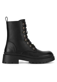 DeeZee Trzewiki HY90107-2A Czarny. Kolor: czarny. Materiał: materiał #1