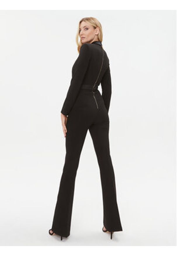 Elisabetta Franchi Kombinezon TU-015-37E2-V640 Czarny Regular Fit. Kolor: czarny. Materiał: syntetyk