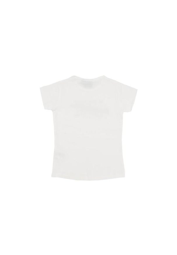 LEONE 1947 APPAREL - Dziewczęcy t-shirt z krótkim rękawem Handwriting Dream. Kolor: biały. Długość rękawa: krótki rękaw. Długość: krótkie. Sport: joga i pilates