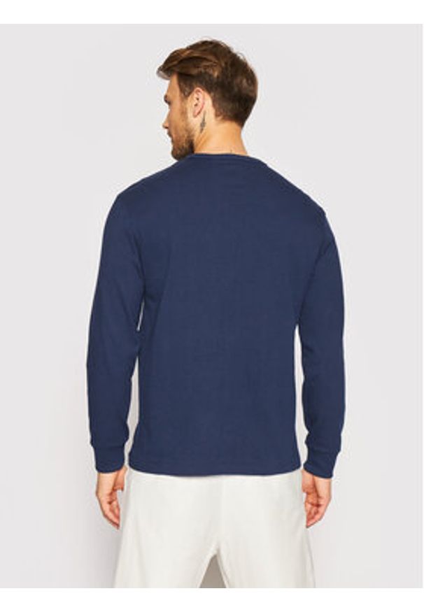 Polo Ralph Lauren Longsleeve Classics 710842632004 Granatowy Regular Fit. Typ kołnierza: polo. Kolor: niebieski. Materiał: bawełna. Długość rękawa: długi rękaw