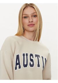 Gina Tricot Bluza 10949 Beżowy Regular Fit. Kolor: beżowy. Materiał: bawełna, syntetyk #3