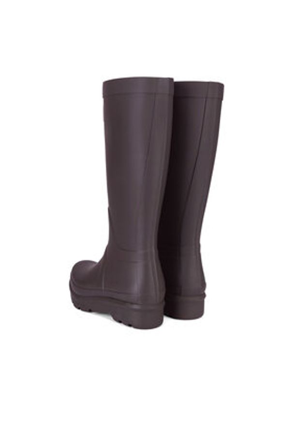 Hunter Kalosze HFW-008 Bordowy. Kolor: czerwony. Materiał: kauczuk