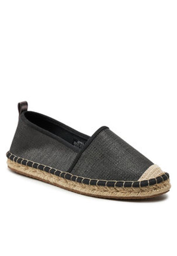 ONLY Shoes Espadryle Onlkoppa 15320203 Czarny. Kolor: czarny. Materiał: materiał
