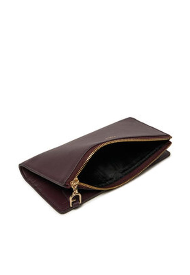 Furla Duży Portfel Damski Nuvola WP00457 BX2045 2516S Bordowy. Kolor: czerwony. Materiał: skóra