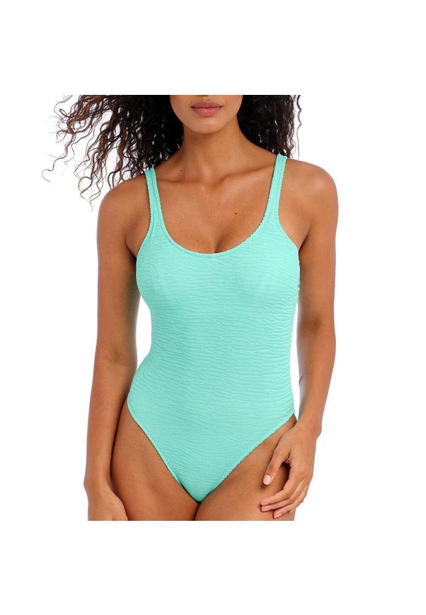 FREYA ACTIVE - Damski kostium kąpielowy 1-częściowy Freya Ibiza Waves. Kolor: niebieski. Materiał: tkanina