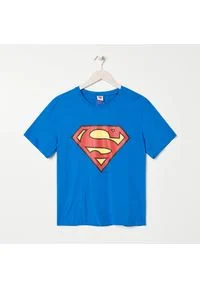 Sinsay - Piżama dwuczęściowa Superman - Niebieski. Kolor: niebieski. Wzór: motyw z bajki #1