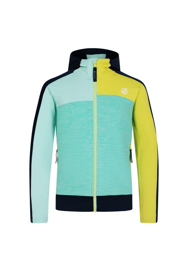 DARE 2B - Bluza Dziecięca Thriving II Midlayer. Kolor: niebieski, zielony, szary, wielokolorowy. Sport: turystyka piesza