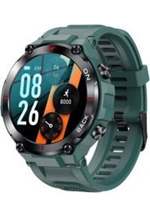 Smartwatch GlacierX Navigator Niebieski. Rodzaj zegarka: smartwatch. Kolor: niebieski