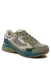 Pepe Jeans Sneakersy Dave Rise M PMS60003 Zielony. Kolor: zielony. Materiał: materiał #5