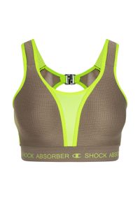 Stanik do biegania Shock Absorber Ultimate Run Bra Padded. Kolor: szary. Sport: bieganie