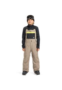 Quiksilver - Spodnie do sportów zimowych dla Chłopców MASH UP. Kolor: brązowy. Materiał: poliester, materiał. Sezon: zima. Sport: narciarstwo #1