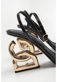Dolce & Gabbana - Szpilki skórzane DOLCE & GABBANA. Materiał: skóra. Obcas: na szpilce #5