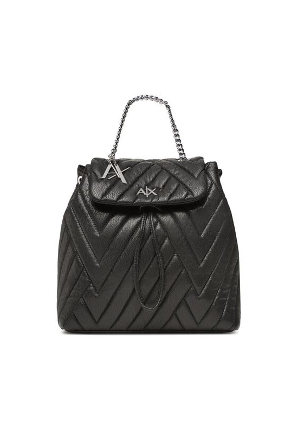 Plecak Armani Exchange. Kolor: czarny