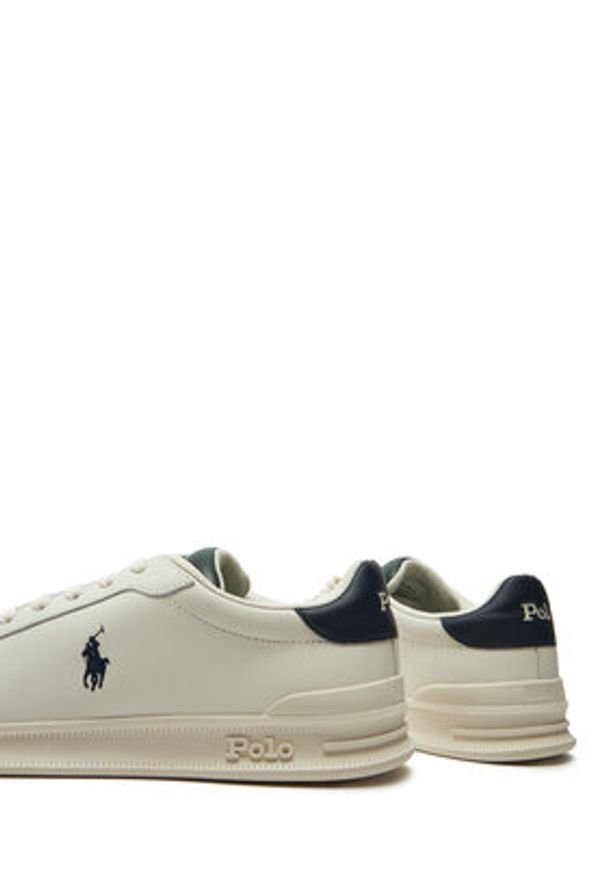 Polo Ralph Lauren Sneakersy Heritage Court II 809949791002 Biały. Kolor: biały. Materiał: skóra