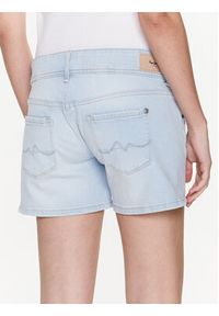 Pepe Jeans Szorty jeansowe Siouxie PL801002PE0 Błękitny Regular Fit. Kolor: niebieski