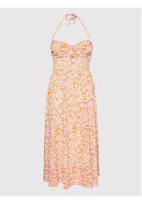 only - ONLY Sukienka letnia Pella 15257990 Kolorowy Regular Fit. Materiał: syntetyk. Wzór: kolorowy. Sezon: lato #4