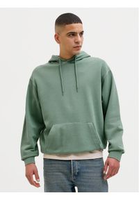 Jack & Jones Bluza Charge 12268272 Zielony Loose Fit. Kolor: zielony. Materiał: bawełna