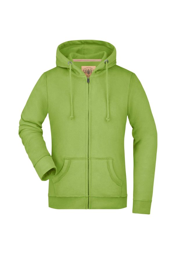 GLENMUIR - James & Nicholson Damska Bluza Vintage z Kapturem L – 70% Bawełny, 30% Poliestru. Typ kołnierza: kaptur. Kolor: wielokolorowy. Materiał: poliester, bawełna