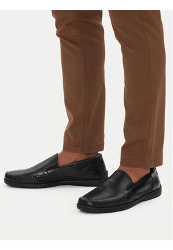 Pikolinos Mokasyny M9A-3111 Czarny. Kolor: czarny. Materiał: skóra