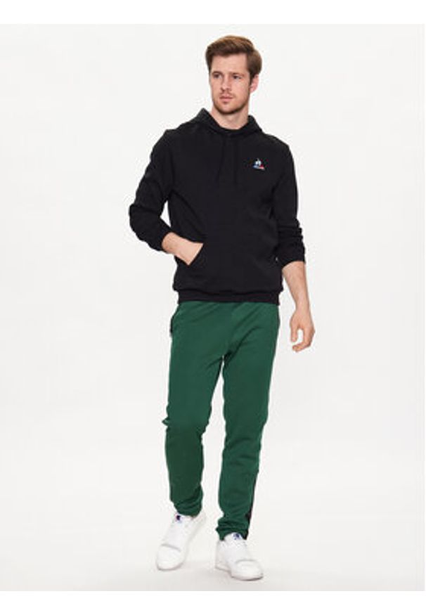 Le Coq Sportif Bluza 2310554 Czarny Regular Fit. Kolor: czarny. Materiał: bawełna
