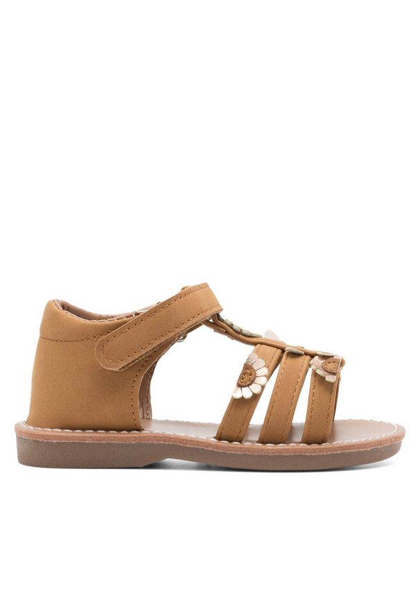 Sandały Nelli Blu. Kolor: brązowy