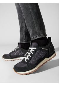 Merrell Sneakersy Alpine Sneaker 14 J16695 Czarny. Kolor: czarny. Materiał: zamsz, skóra