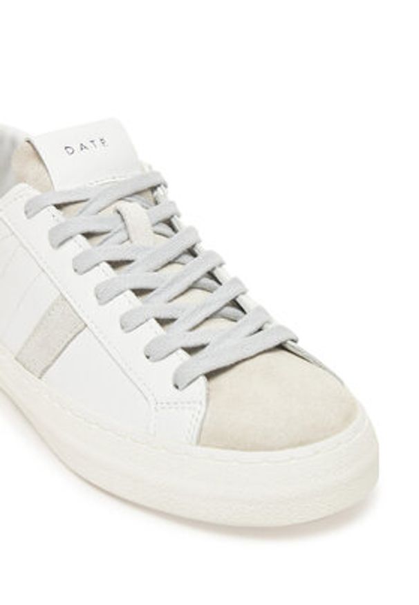 D.A.T.E. Sneakersy Hill Low W421-HL-VC Biały. Kolor: biały. Materiał: skóra