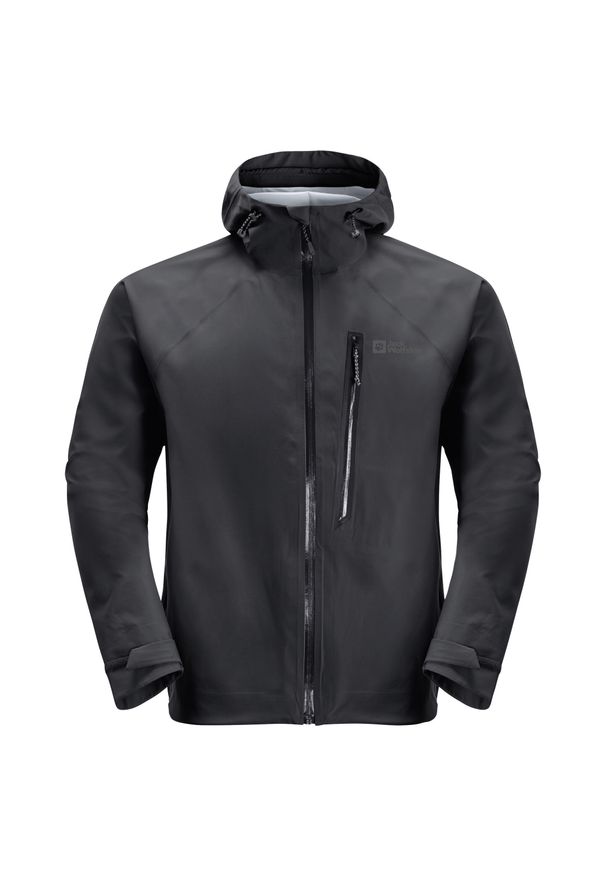 Kurtka Jack Wolfskin Tapeless M. Kolor: szary, wielokolorowy, czarny. Materiał: poliester, poliamid. Sport: turystyka piesza