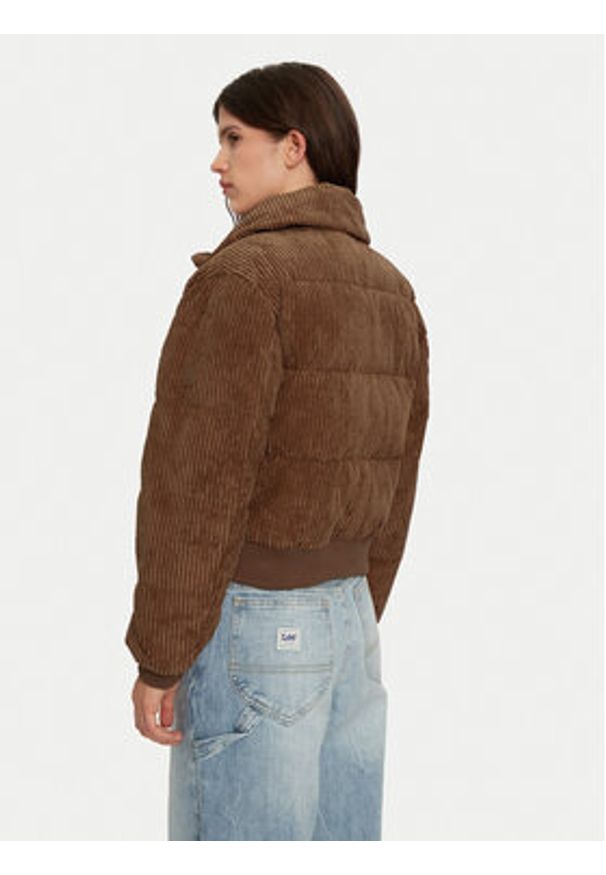 Save The Duck Kurtka bomber D32011W VELY19 Brązowy Regular Fit. Kolor: brązowy. Materiał: syntetyk