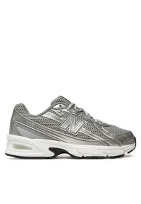 Sneakersy New Balance. Kolor: srebrny
