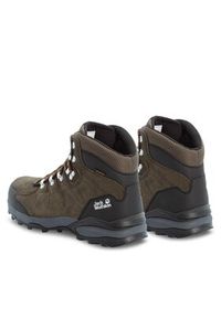 Jack Wolfskin Trekkingi Refugio Texapore Mid M 4049841 Khaki. Kolor: brązowy. Sport: turystyka piesza #7