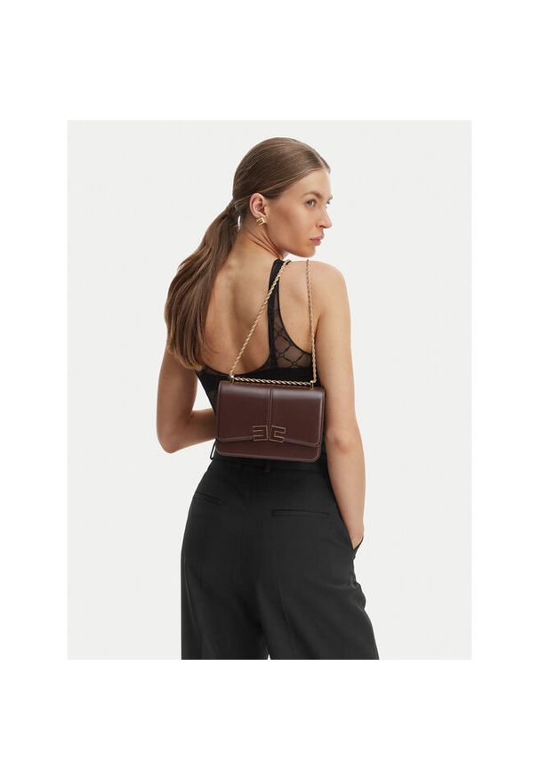 Torebka Elisabetta Franchi. Kolor: brązowy