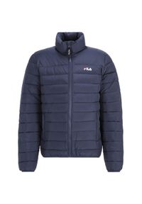 Fila - Męska Ocieplana Kurtka Butzbach. Kolor: niebieski