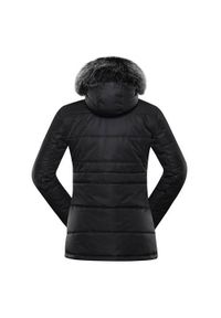 ALPINE PRO - Kurtka uniwersalna damska Alpine Pro Egypa. Typ kołnierza: kaptur. Kolor: czarny. Materiał: syntetyk. Sport: turystyka piesza #2