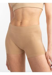 Pieces Szorty materiałowe 17065440 Beżowy Slim Fit. Kolor: beżowy. Materiał: syntetyk #7