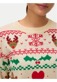 Vero Moda Sweter New Christmas 10334011 Kolorowy Regular Fit. Materiał: syntetyk. Wzór: kolorowy #5