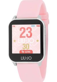 Smartwatch Liu Jo Smartwatch damski LIU JO SWLJ017 różowy pasek. Rodzaj zegarka: smartwatch. Kolor: różowy