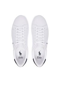 Polo Ralph Lauren Sneakersy Heritage Court II 809P10044002 Biały. Kolor: biały. Materiał: skóra #4