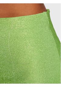 Gina Tricot Spódnica mini 19307 Zielony Slim Fit. Kolor: zielony. Materiał: syntetyk #3