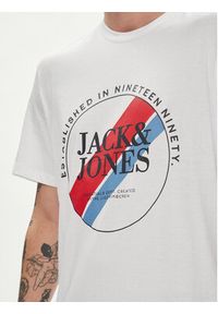 Jack & Jones - Jack&Jones T-Shirt Loof 12248624 Biały Standard Fit. Kolor: biały. Materiał: bawełna #8