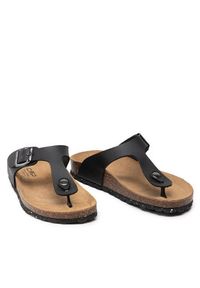 CMP Japonki Eco Mymosa Wmn Flip FLop 3Q91036 Czarny. Kolor: czarny. Materiał: skóra