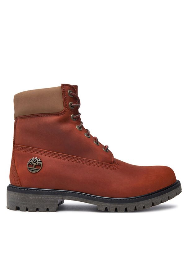 Timberland Trzewiki TB0A2P6WEJD1 Brązowy. Kolor: brązowy. Materiał: skóra