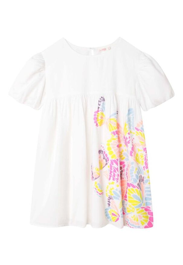 Billieblush Sukienka U12817 Biały Regular Fit. Kolor: biały. Materiał: syntetyk