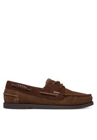 Hugo - HUGO Mokasyny Darcy 50568851 Brązowy. Kolor: brązowy. Materiał: skóra, zamsz #1