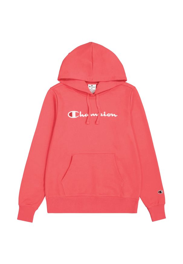 Bluza damska Champion Hooded Sweatshirt 118097. Kolor: różowy. Sport: turystyka piesza, fitness
