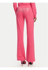 Juicy Couture Spodnie dresowe Apollo JCWBJ125311 Różowy Flared Leg. Kolor: różowy. Materiał: dresówka #4